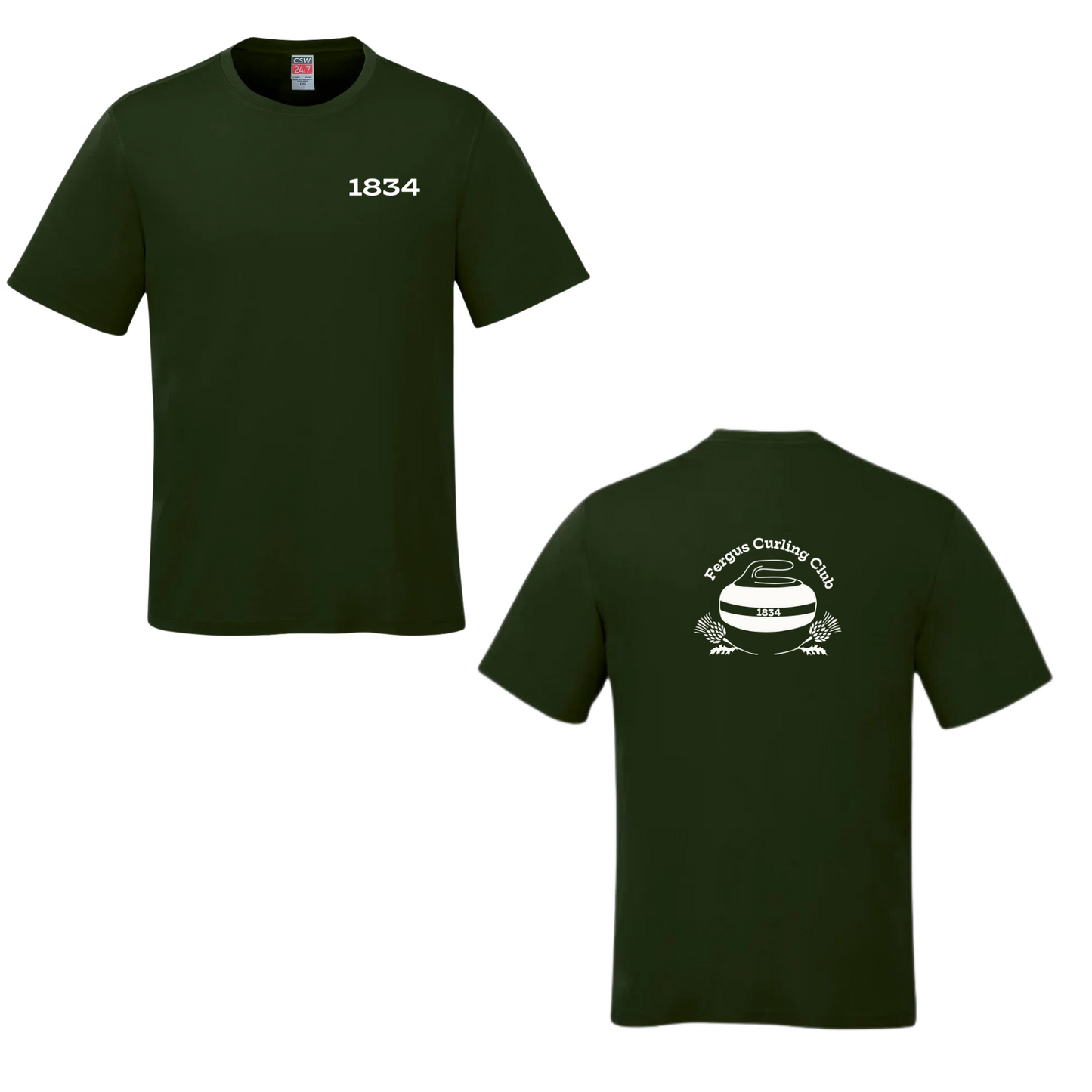 T-Shirt Forest Green | Adult