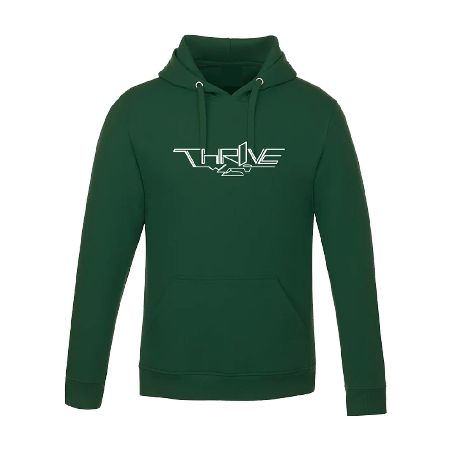 Forest Green Thrive Hoodie | Adult